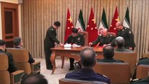 إيران توقع اتفاقا للتعاون العسكري مع الصين