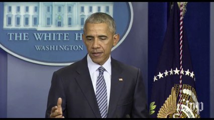 Obama says Democrats should not waver on core principles