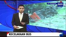 Bus Berpenumpang Pelajar Terguling, Satu Tewas