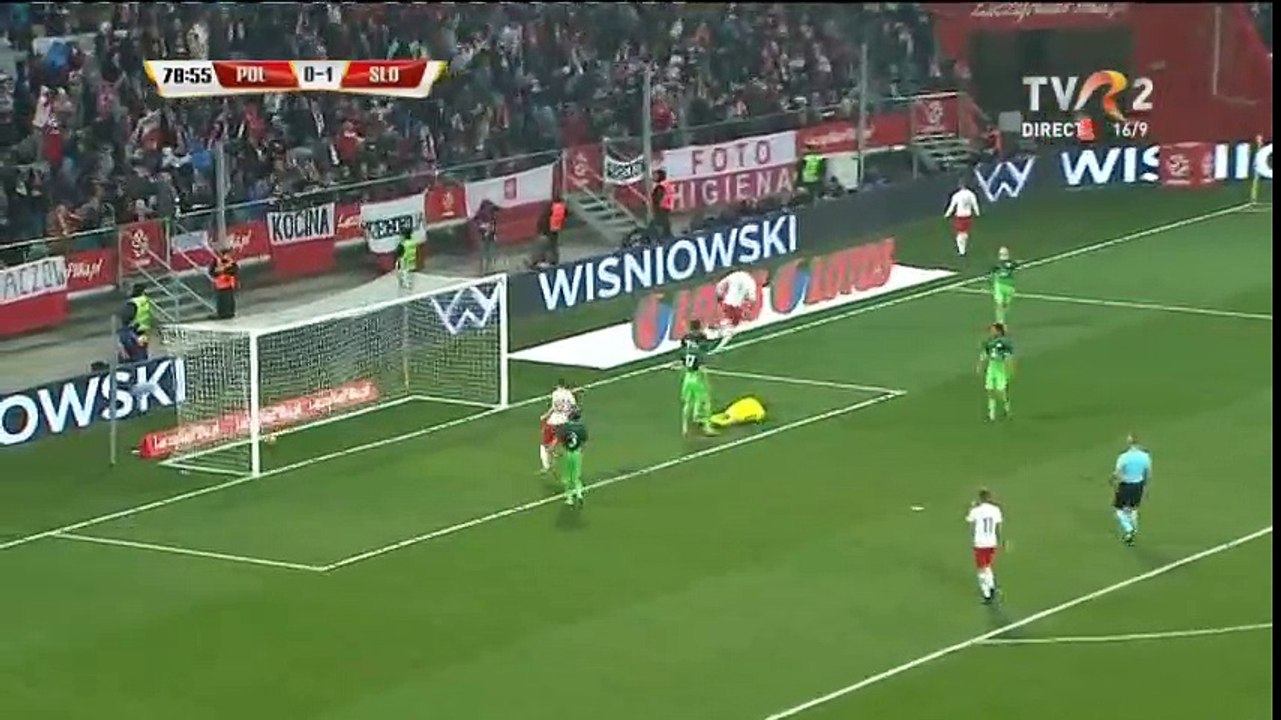 Lukasz Teodorczyk Goal HD - Poland 1-1 Slovenia - 14.11.2016 Friendly Match