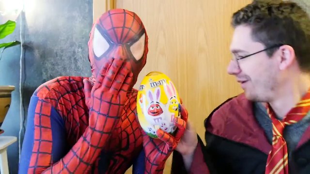 Spiderman Poo Fire Fart w/ Frozen Elsa Hair Catches Fire in Real Life! Fun Superhero ft Bee