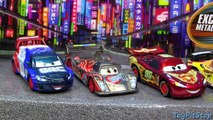 Disney Cars 2 Neon Racers Metallic Finish Lightning McQueen Shu Todoroki Lewis Hamilton Target WGP-_WcJoGE5Rrw