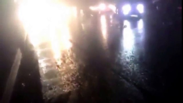 Des Manifestants anti-Trump se font tirer dessus aux USA