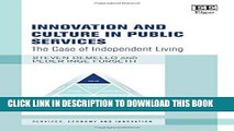 [PDF] Innovation and Culture in Public Services: The Case of Independent Living (Services, Economy