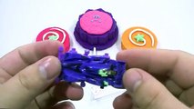 PLAY DOH SURPRISE! kinder surprise eggs cars toys lego and peppa pig toys