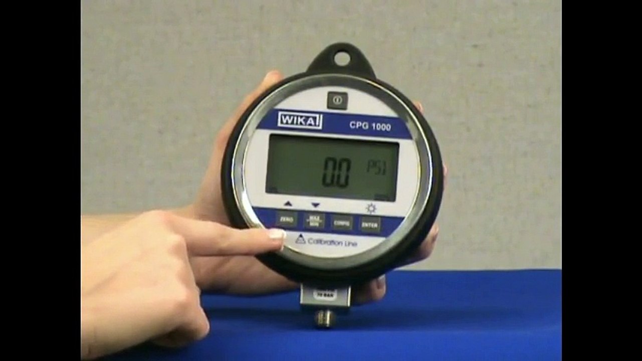 WIKA Digital Test Gauge