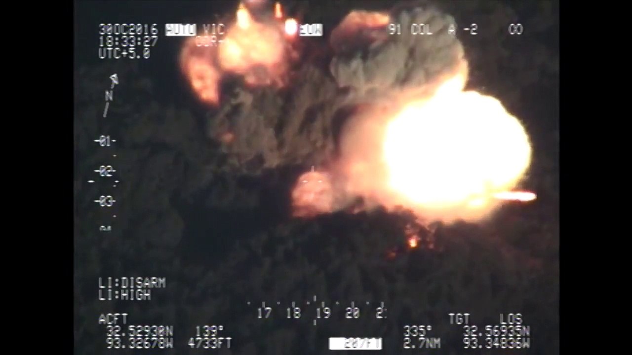 Blowing Up Fuel Storage Magazine - Louisiana National Guard