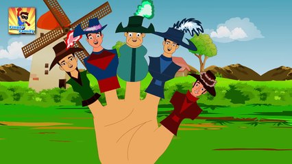 Finger Family | Musketeers Finger Family | Finger Family Songs | Finger Family Parody