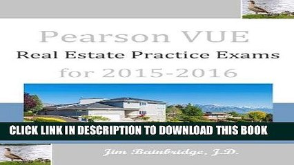 [PDF] Pearson VUE Real Estate Practice Exams for 2015-2016 Popular Online