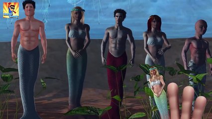 Finger Family | Mermaid Finger Family Nursery Rhymes in 3D