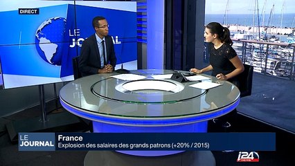 Explosion des salaires des grands patrons (+20% / 2015)