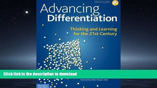READ  Advancing Differentiation: Thinking and Learning for the 21st Century FULL ONLINE