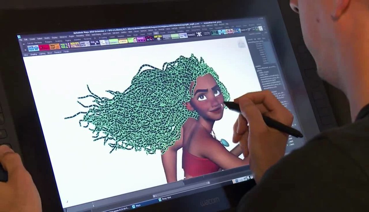 Making of Moana