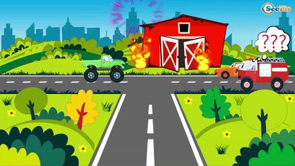 The Excavator for children - Diggers Cartoons + 1 hour kids videos compilation