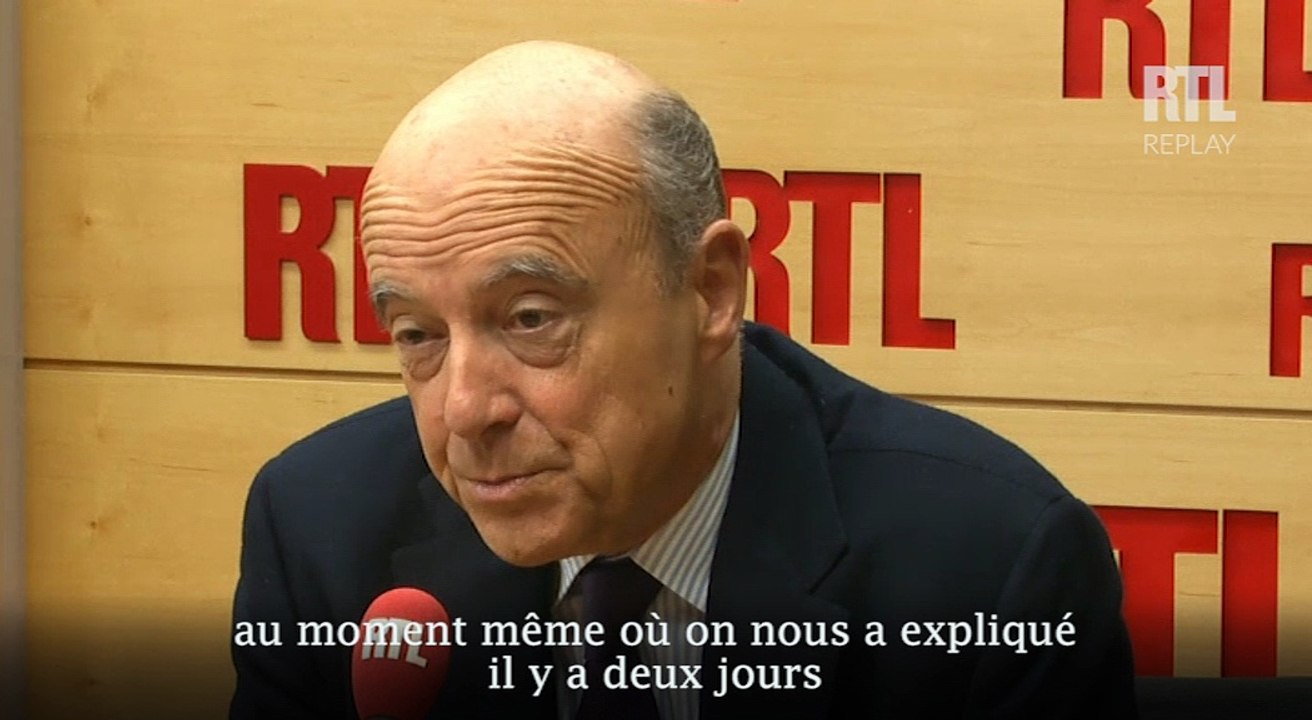 Alain Juppé : "Je fais campagne jusqu'au bout avec confiance et détermination"