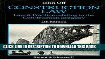 [PDF] FREE Construction Law: Law and Practice Relating to the Construction Industry [Download]