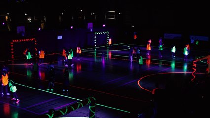 "Au Fond des Filets" : la nuit du Handfluo au Bourget du Lac