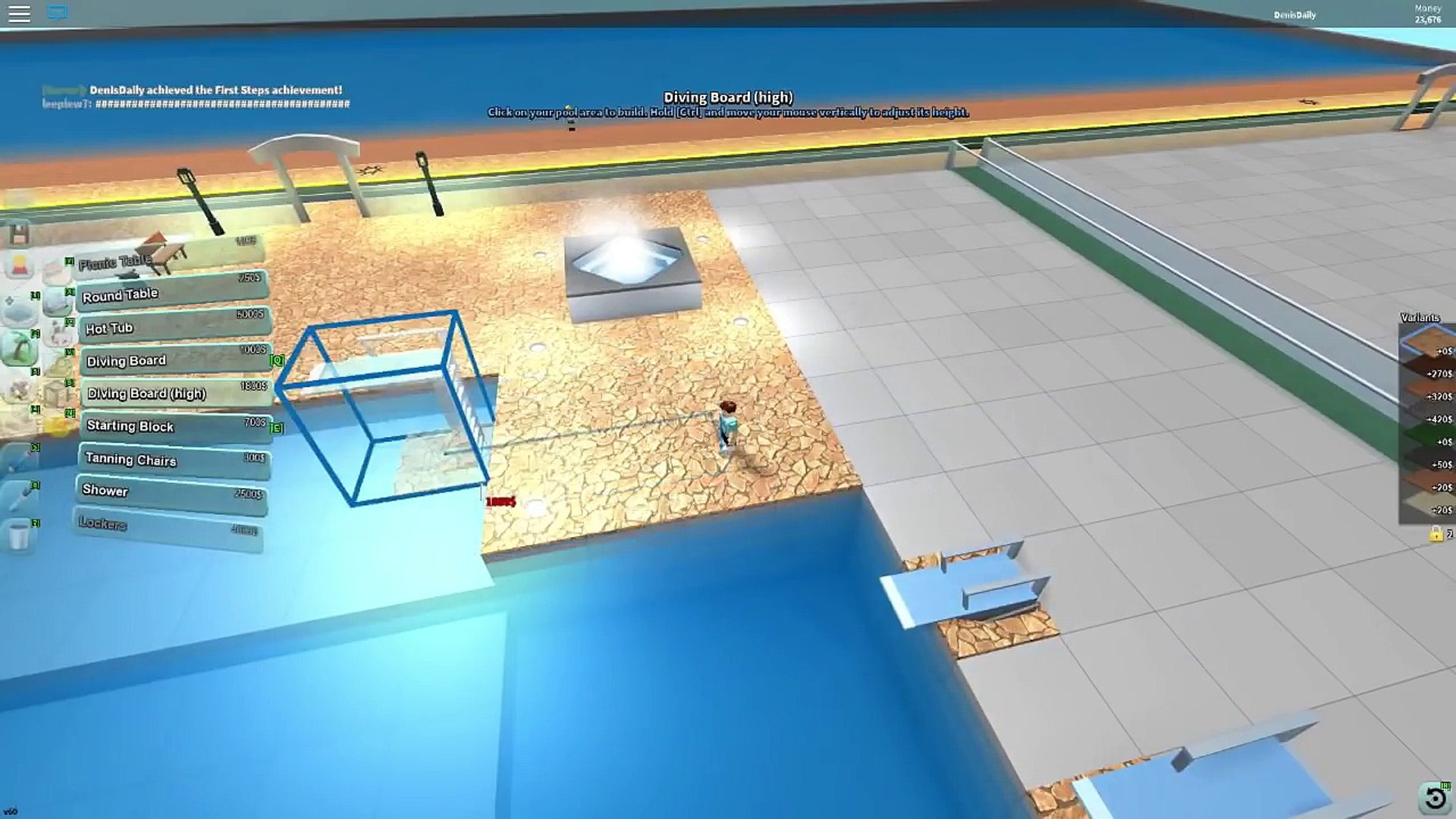 how do you swim in roblox work at a pizza place