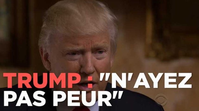 Donald Trump : N'ayez pas peur