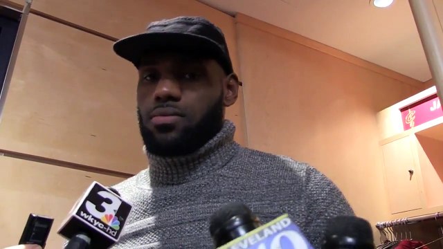 LeBron & Kyrie Postgame Interview - Hornets vs Cavaliers - November 13, 2016 - 2016-17 NBA Season