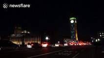Poppies and war poems light up Big Ben on Rememberance Day
