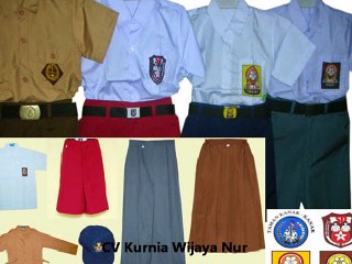 Seragam sekolah yang Berada di Indonesia | Kurnia Wijaya