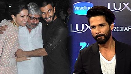 Shahid Kapoor Shares Exciting Details On Padmavati  Ranveer Singh, Shahid Kapoor, Deepika Padukone