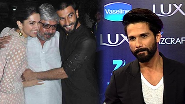 Shahid Kapoor Shares Exciting Details On Padmavati Ranveer Singh, Shahid Kapoor, Deepika Padukone