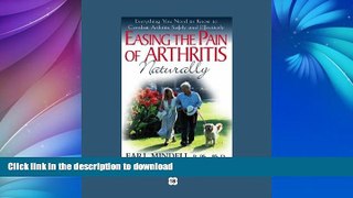 FAVORITE BOOK  Easing the Pain of Arthritis Naturally (EasyRead Super Large 18pt Edition):