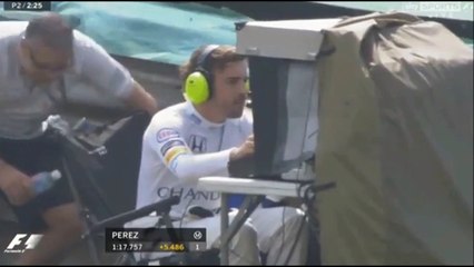 Quand Fernando Alonso s'improvise cameraman pendant le GP d'Interlagos