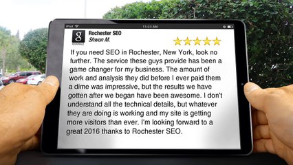 Rochester SEO - Online Marketing - Rochester New York ExceptionalFive Star Review