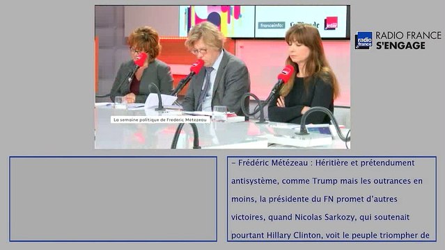 Questions politiques avec Christiane Taubira en vélotypie (1/3)