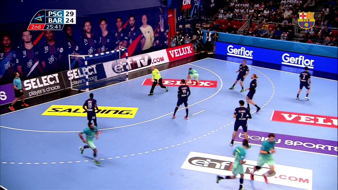 [HIGHLIGHTS] HANDBOL (Champions League): PSG - FC Barcelona Lassa (33-26)