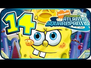 SpongeBob Atlantis SquarePantis Walkthrough Part 14 (PS2, Wii) ☼ Level 14 ☼ Ending
