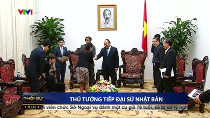 Thủ tướng Nguyễn Xuân Phúc tiếp đại sứ Nhật Bản