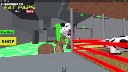 Roblox Adventures / Escape the Butcher Shop Obby / Escaping the Evil Butcher!