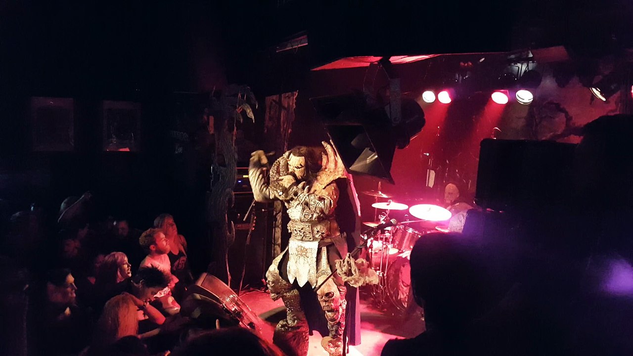 Lordi Live in Galway on 10/11/2016 clip 2 - Would You Love a Monsterman