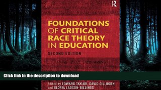 READ  Foundations of Critical Race Theory in Education (Critical Educator)  GET PDF