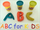 Play Doh Abc and Letters for Toddlers Kids and Children - Play & learn Alphabet with Play-Doh