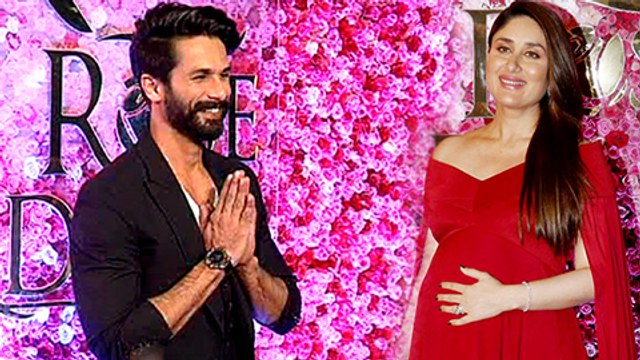 RARE MOMENT Kareena Kapoor Shahid Kapoor Hug & Congratulate At Lux Golden Rose Awards 2016