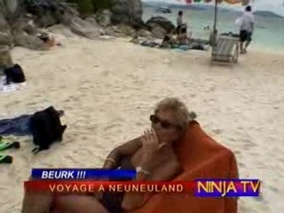 accident horrible de plage