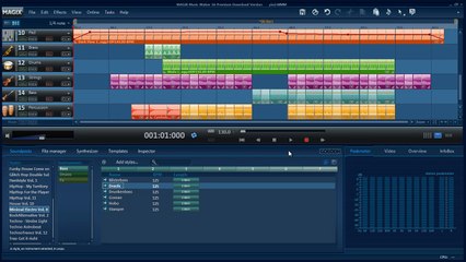 Magix Music Maker - violon electro