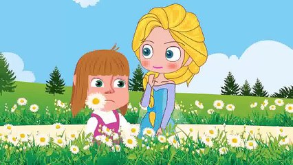 spiderman And Masha Gets Rainbow Hair