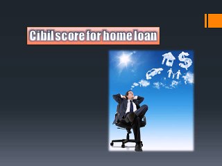 If you have a low CIBIL score