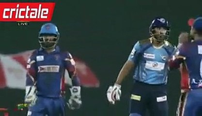 Shahid Afridi double Wicket Maiden Over in BPL 2016