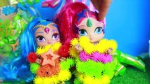 Shimmer & Shine LEAH SWIMMING in the Pool   Doll Costumes Dress Up DIY Fun Kids Crafts 5 Episodes