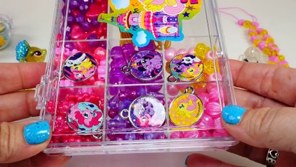 MY LITTLE PONY How To Make Jewelry using MLP Beads & Toys _ Fun Crafts Videos For Kids