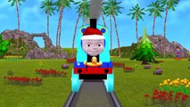 Train Finger Family | Johny Johny Yes Papa Rhyme | Learning Animals Names | Learn Shapes For Kids