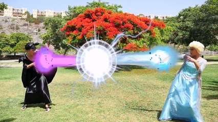 Frozen Elsa Makeup Anna Loses Her Teeth vs Dentist Spiderman w Batman Princess Ball Dance