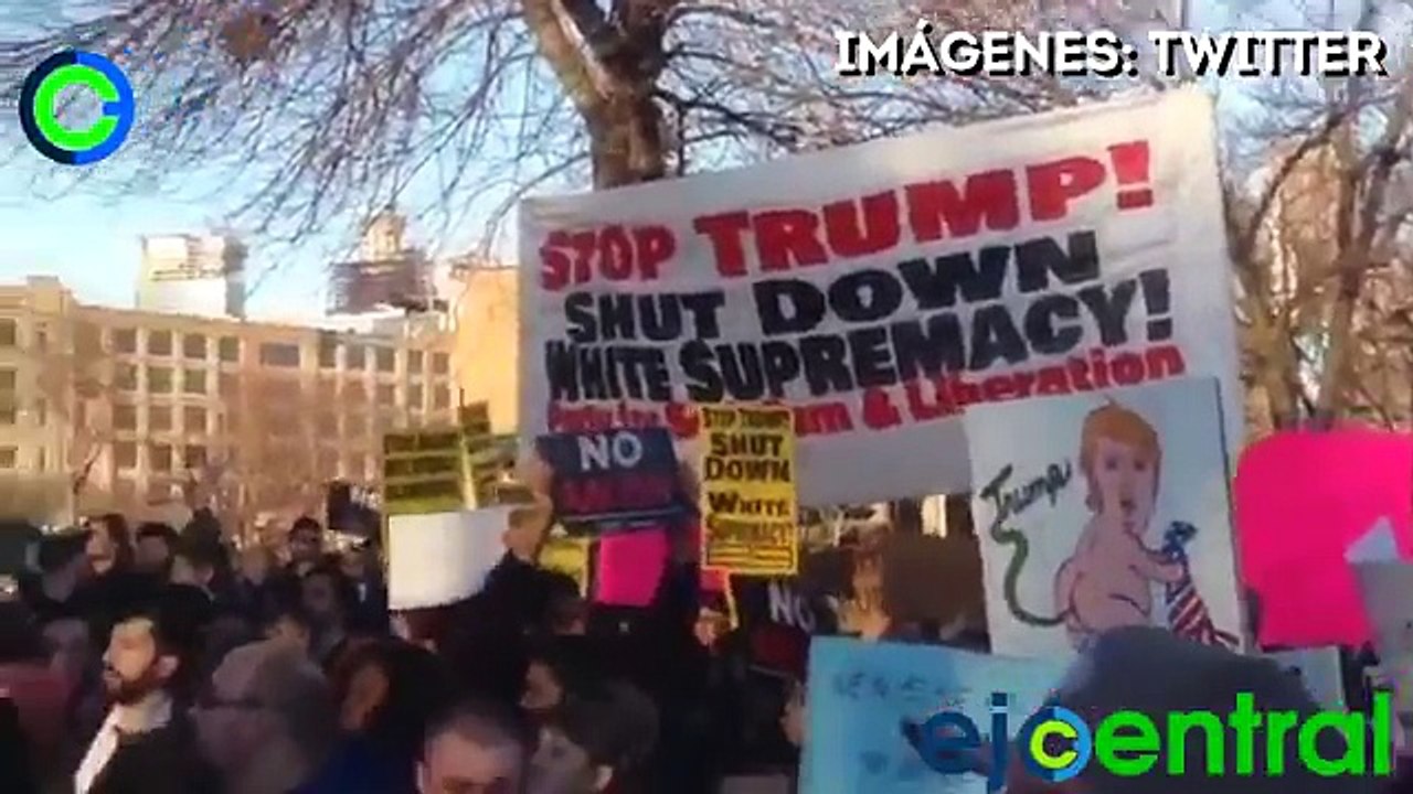 Protestas a Trump